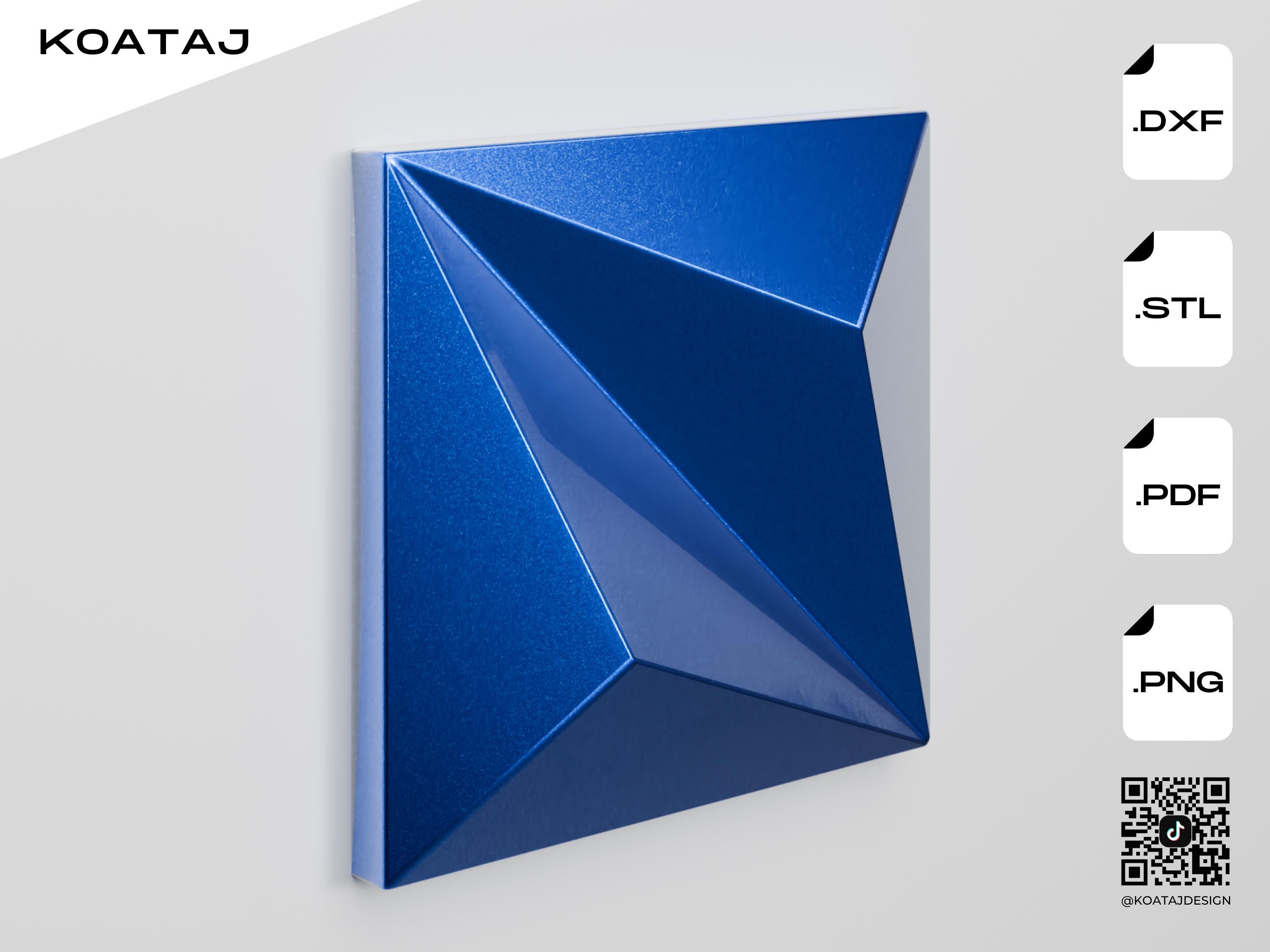 Cnc 3D Panel Design Pack – .dxf & .stl Files for ACP/ACM Cladding, Wall ...