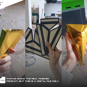 Pakiet projektowania paneli CNC 3D N1 – 15 paneli ściennych – pliki .dxf i .stl dla okładzin ACP/ACM, mebli, CNC, sztuki ściennej, kompozytów aluminiowych, dekoracji zdjęcie 6