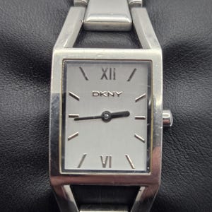 Nice all stainless steel DKNY tank watch