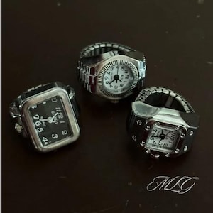 Y2k Watch Ring - Etsy