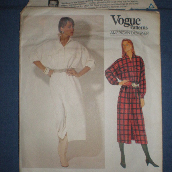 Vintage 80s American Designer Blassport Ltd Vogue  dress