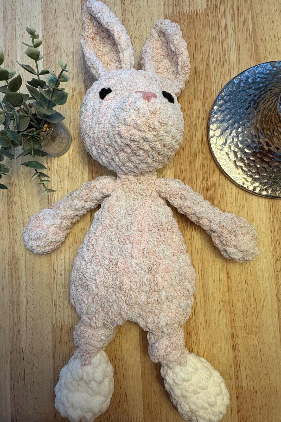 Rye Rabbit Snuggler Amigurumi - Etsy