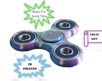 Fidget Spinner Toy: Unique 3D Printed Designs - Stress Relief Fun