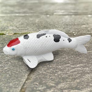Unique fish statue Concrete fish sculpture Cement ocean decoration Garden ornament Handmade fish figurine Handmade fish decor Lover gift