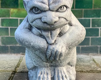 Sentinel Gothic Gargoyle Statue Large Scary Guardian - Etsy