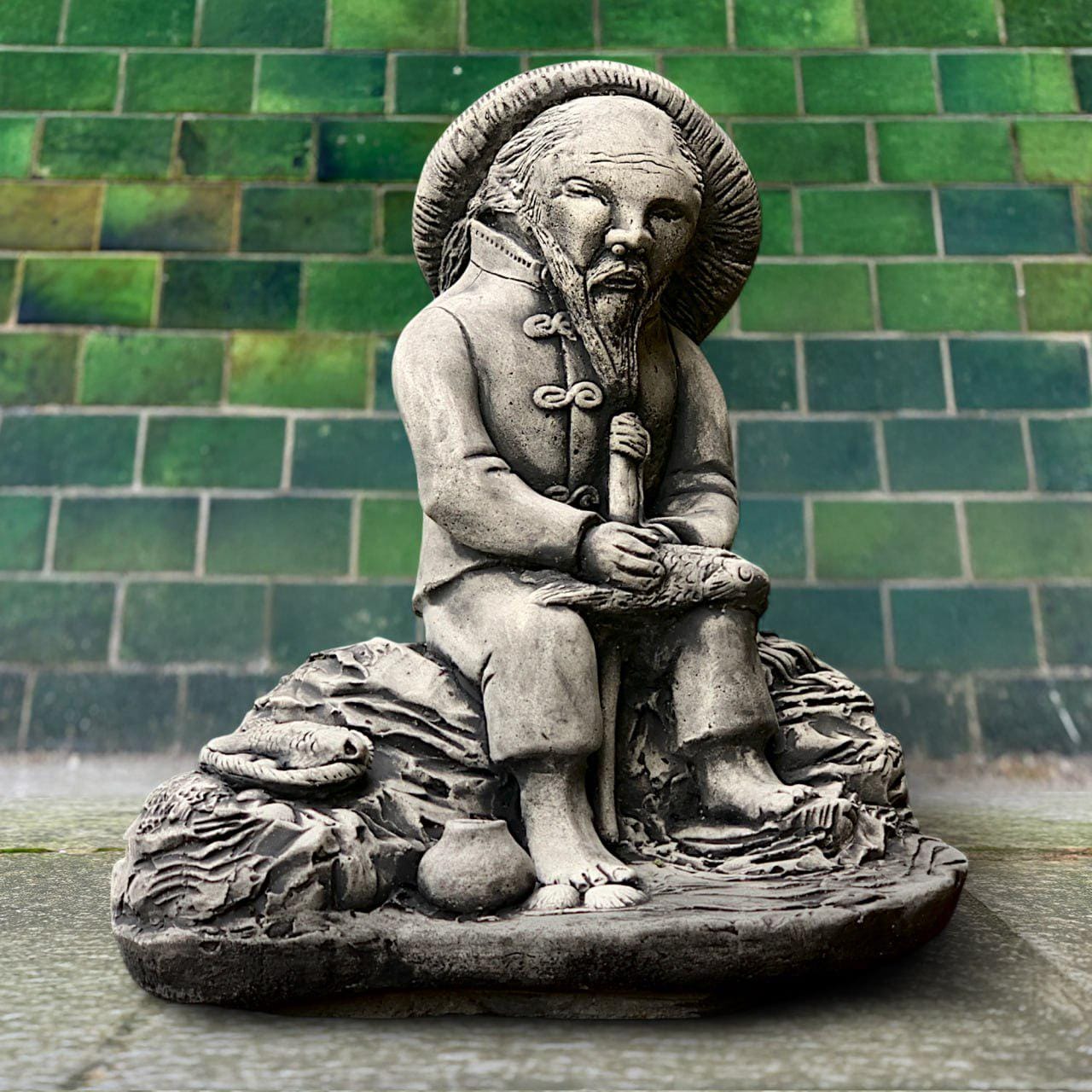 Asian Fisherman Yard - Etsy