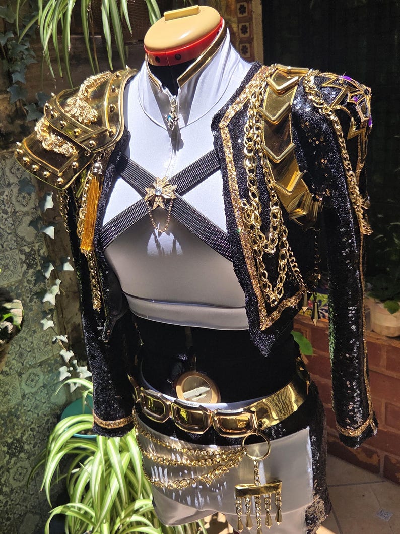 Rumi GOLDEN Outfit From KPOP DEMONHUNTERS Cosplay - Etsy