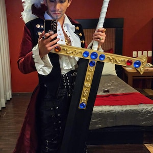 Mihawk cosplay from One piece