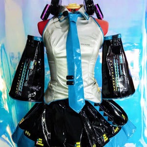 Hatsune Miku vocaloid full Cosplay