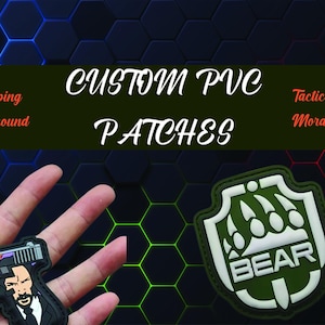 PVC Patch, Premium Quality, Custom Morale Patches, Custom Tactical Patches, Logo PVC Patch, Free Shipping, Fast Shipping