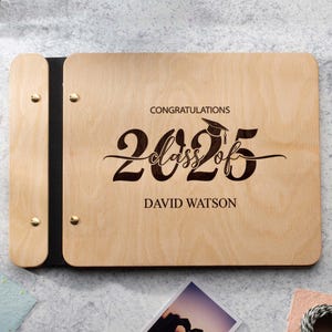 Class Of 2025 Graduation Party Guest Book Graduate Photo Album College Graduation Guest Book High School 2025 Graduation Gift for Her