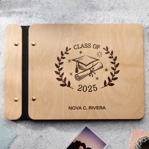 Class Of 2025 Graduation Party Guest Book Photo Album College Memory Book High School Graduation Gift for Her 2025 Graduation Scrapbook Him