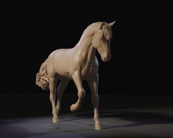 Trotting Warmblood, Venti (1:20 scale)