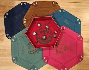 Personalized Dice Tray