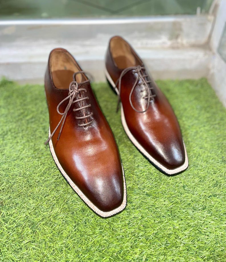 Chiseled Toe Oxfords