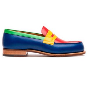 Bespoke Handmade Genuine Leather Colorful Casual Loafers For Men | Gift For Him | Wedding Gift