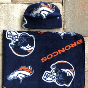 Broncos fleece blanket store