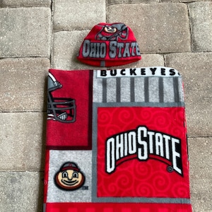 Ohio state hotsell sweatshirt blanket