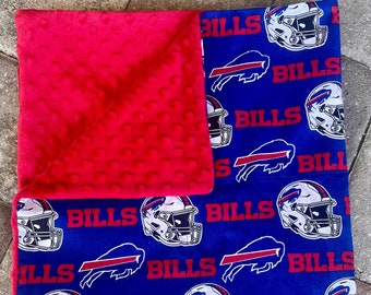 Buffalo Bills Minky Blanket For Babies & Toddlers