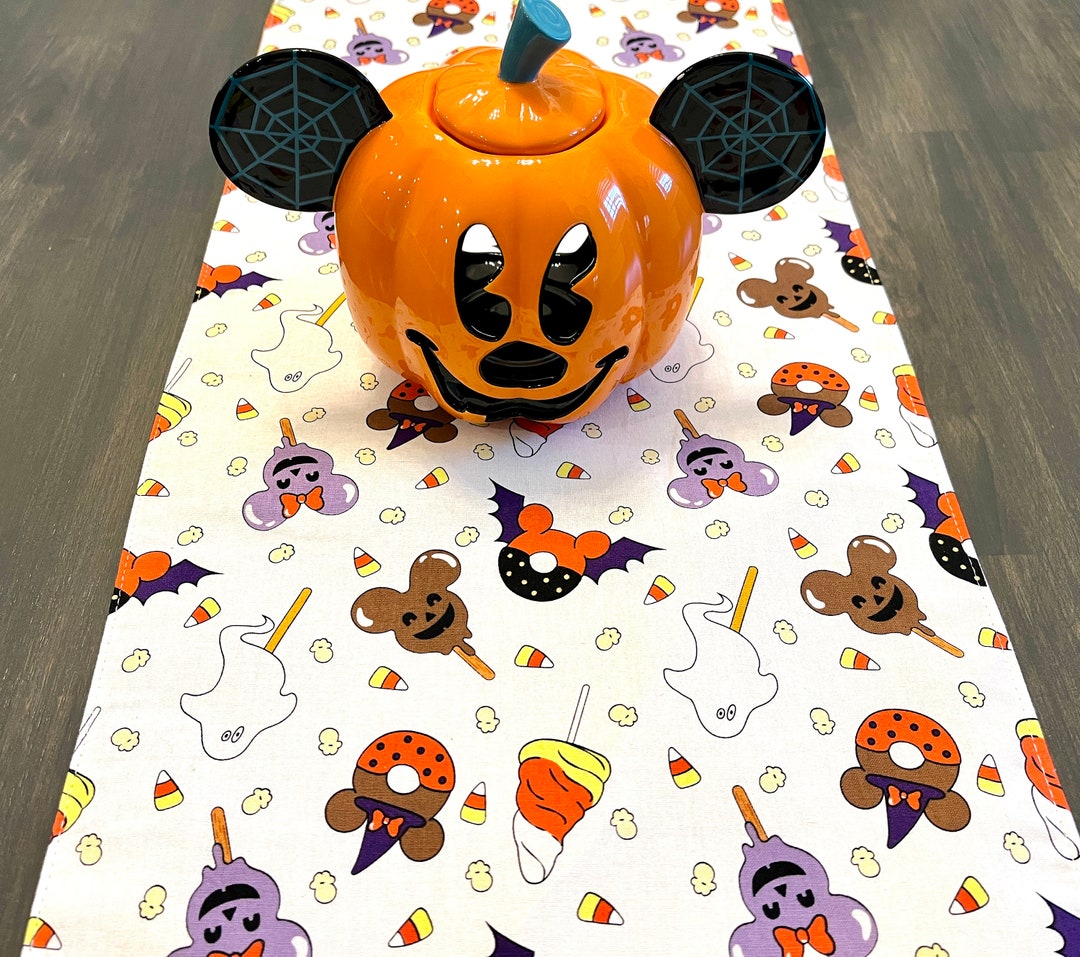 Disney Not so Scary Halloween Treats Table Runner 12x72 Etsy