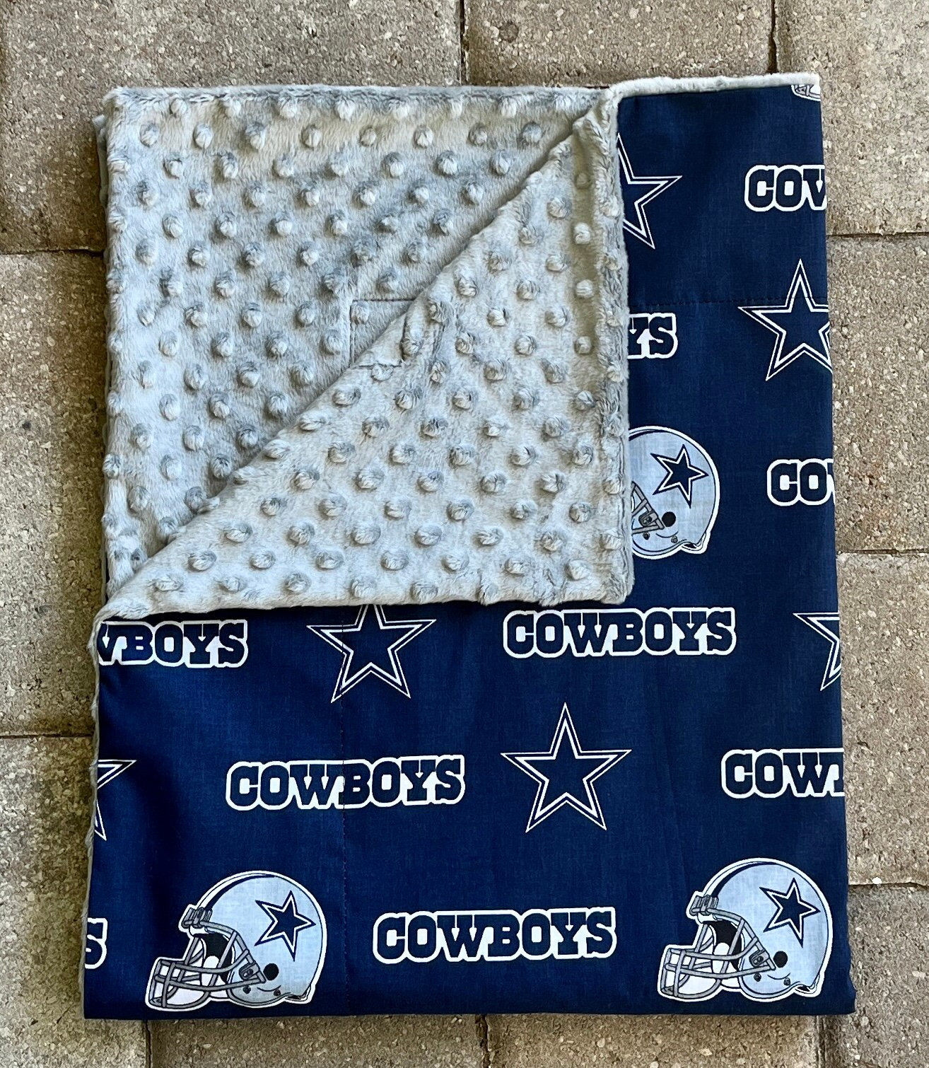 Dallas Cowboys Minky Blanket For Babies & Toddlers