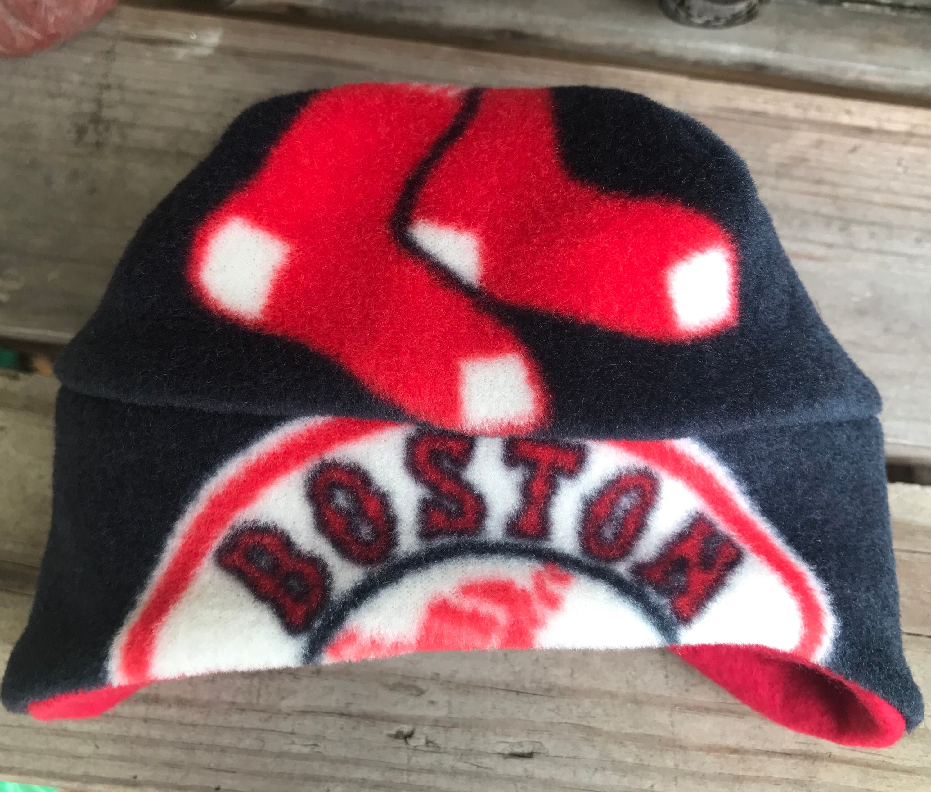 Boston Red Sox Fleece Hat With Ear Flap 