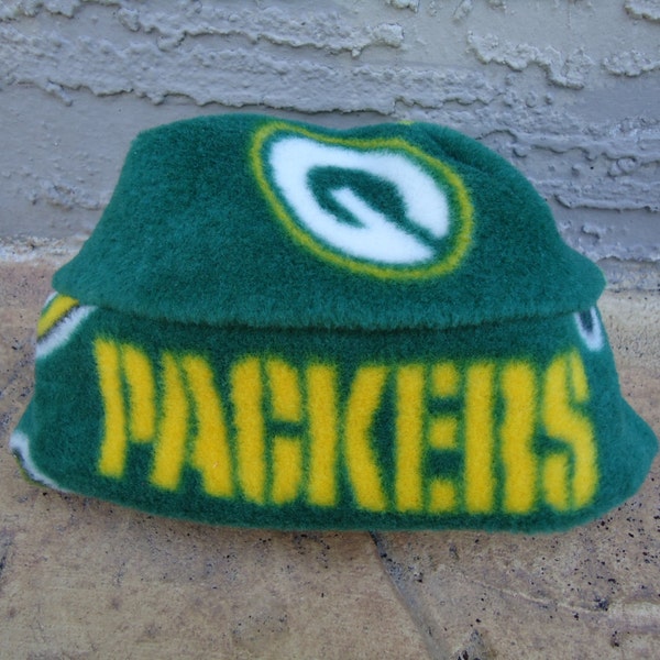 Green Bay Packers NFL Fleece Hat - Sizes Newborn Baby, Children and Adult Men