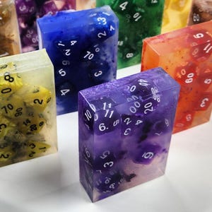 Handmade Dice Soap Fun & Nerdy Gifts for Gamer Enthusiasts