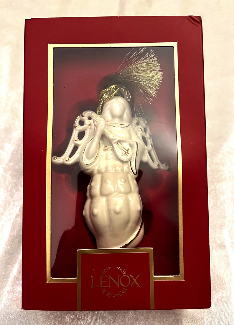 Angelo Del Mare Lenox - Decorazione Natalizia In Porcellana Con Oro 24k