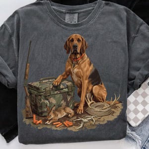 Hunting Dog Cooler PNG | Bloodhound Hunting Rabbit PNG | Duck png Summer Camping Sublimation | Outdoor Hunt PNG