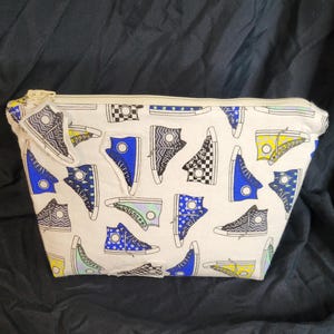 Converse All Star High Top Square Bottom Makeup Bag