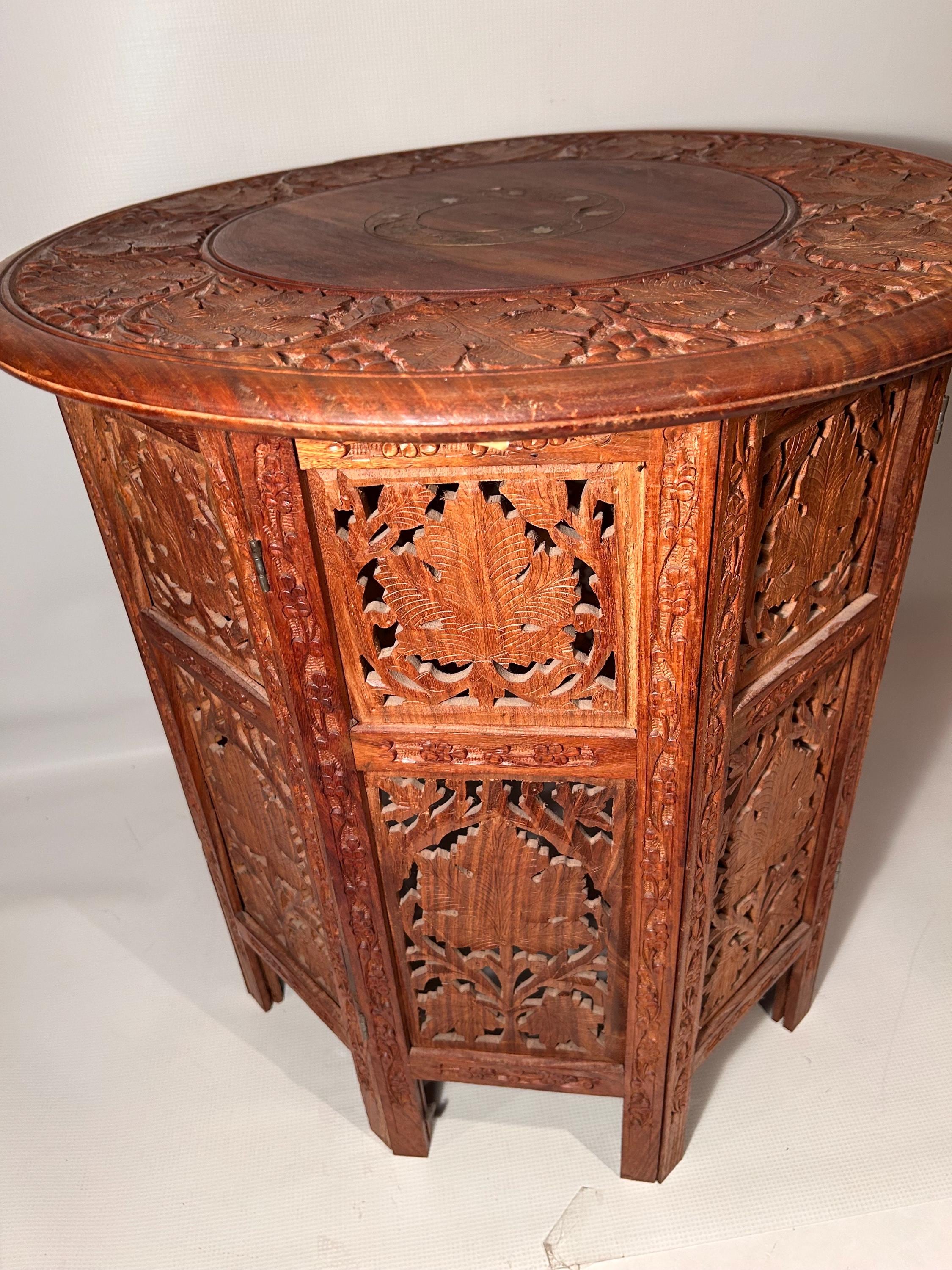 Octagon Side Table - Etsy Canada