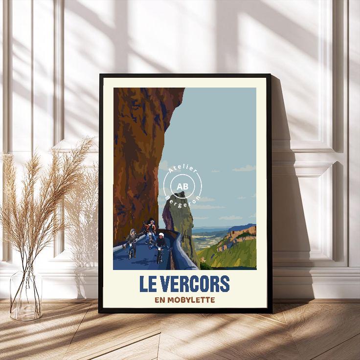 Affiche Motobécane AV50 - Collection