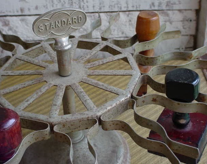 Vintage STANDARD Rubber Stamp Holder Caddy Carousel for Studio Etsy