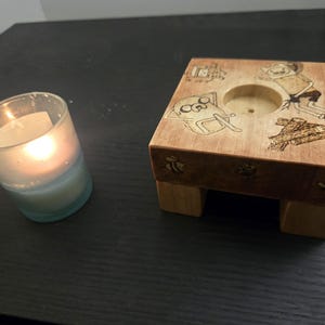 Adventure Time Candle Holder