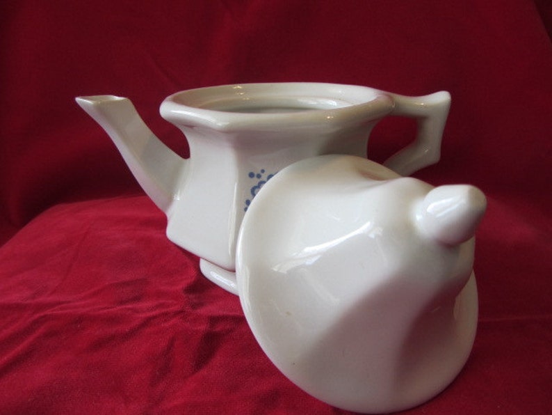 Avon China Teapot Perfumed Candle Holder 1970's Candle Etsy