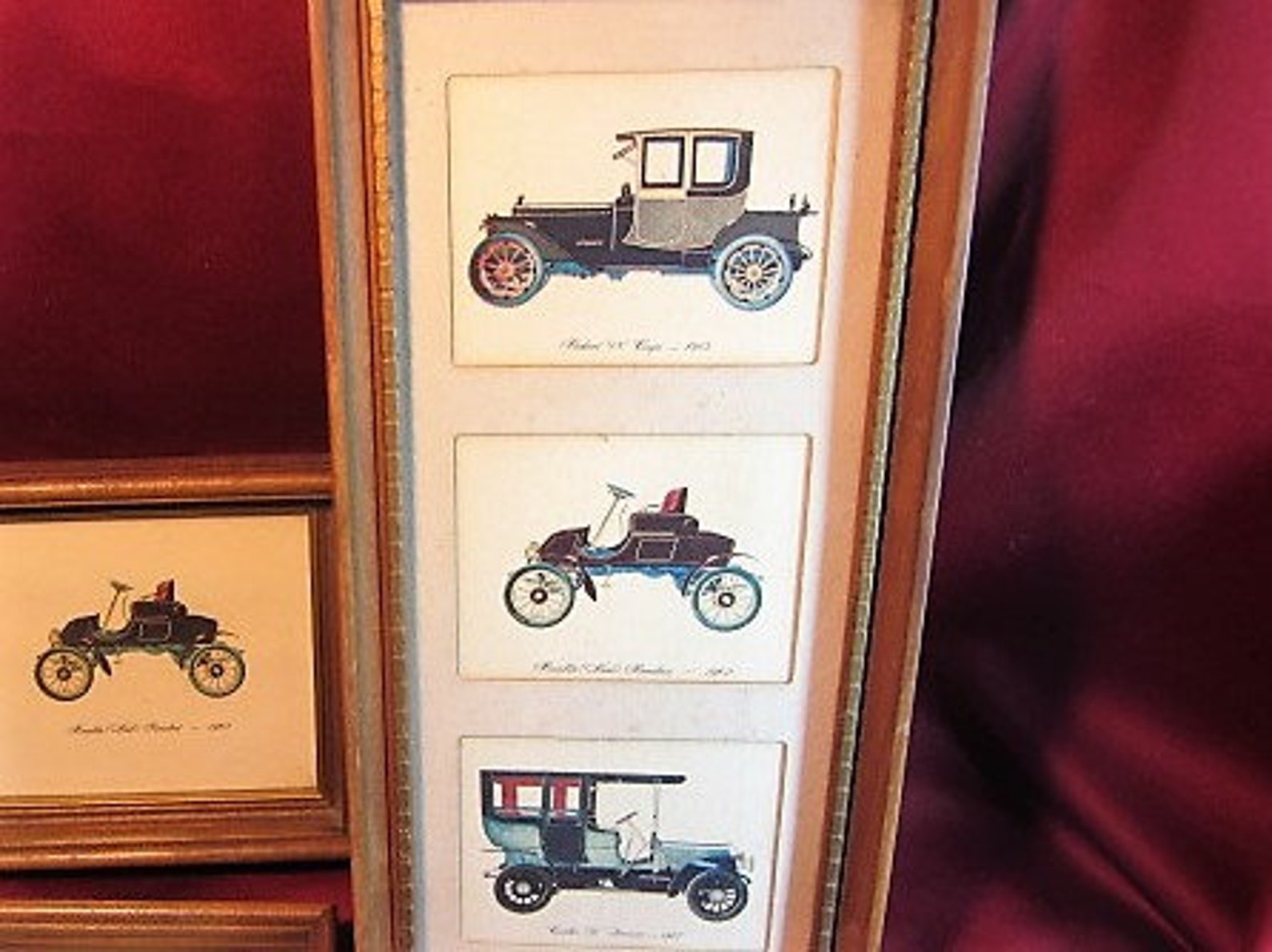 Art Lambert Produced Framed Car Prints Framed Early American Etsy