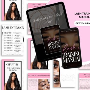 Plr manual, Lash Manual, Lash Training, Ebook, Lash Flyers, Done For You, Digital Book, Lash Bundle, Ebook, Lash training