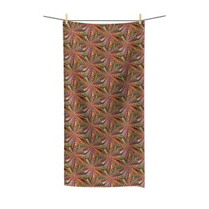 Bohemian Print Towel - Colorful Beach Towel, Decorative Bath Towel, Gift for Nature Lovers, Pool Party Essential, Vibrant Home Decor