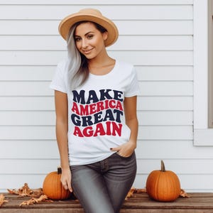 Make America Great Again T-Shirt – Classic MAGA Trump Tee, Retro America Shirt, Political Merchandise, Gift for Patriots, USA Pride Shirt