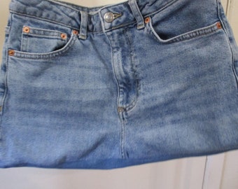 Denim tote bags