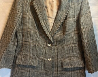evan picone wool blazer