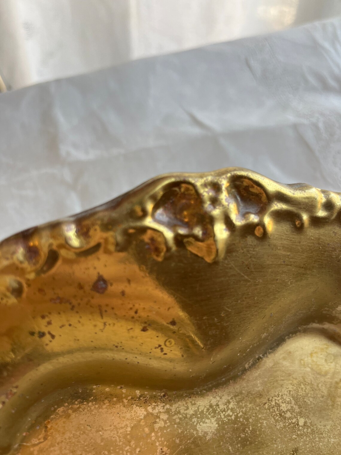 Vintage Brass Dust Pan Cleaning Supply Etsy