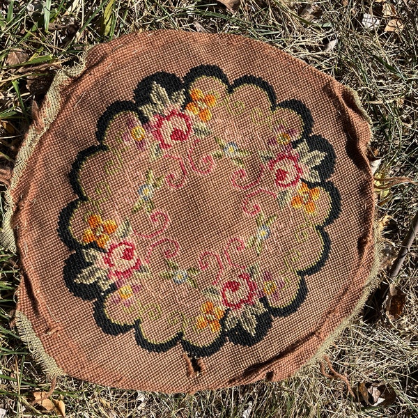 Needlepoint Chair Etsy