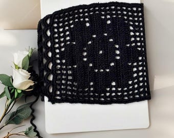 Envoltura de Carta de Crochet Hecha a Mano para Cartas Escritas a Mano Set de Papelería Romántica Diario Scrapbooking Regalos