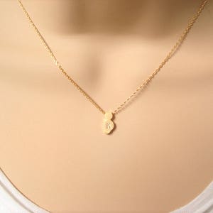 Personalisierte Katze Halskette ...Gold, Silber oder Roségold, einfach jeden Tag, Schichtung, zarter minimalistischer Schmuck, Hochzeit, Brautjungfer Geschenk Bild 3