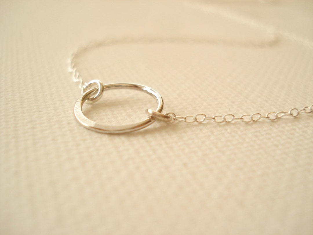 925 Sterling Silver Tube Bar Necklace...jewelry for Simple Everyday
