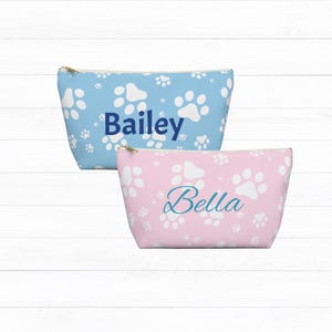 Pet Accessory Pouch, Pet Supply Travel Pouch, Pet Medication Bag, Treat Pouch