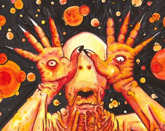 The Pale Man 11"x14" print