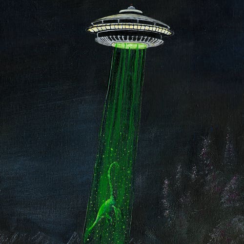 Loch Ness Incident 11"x14" print